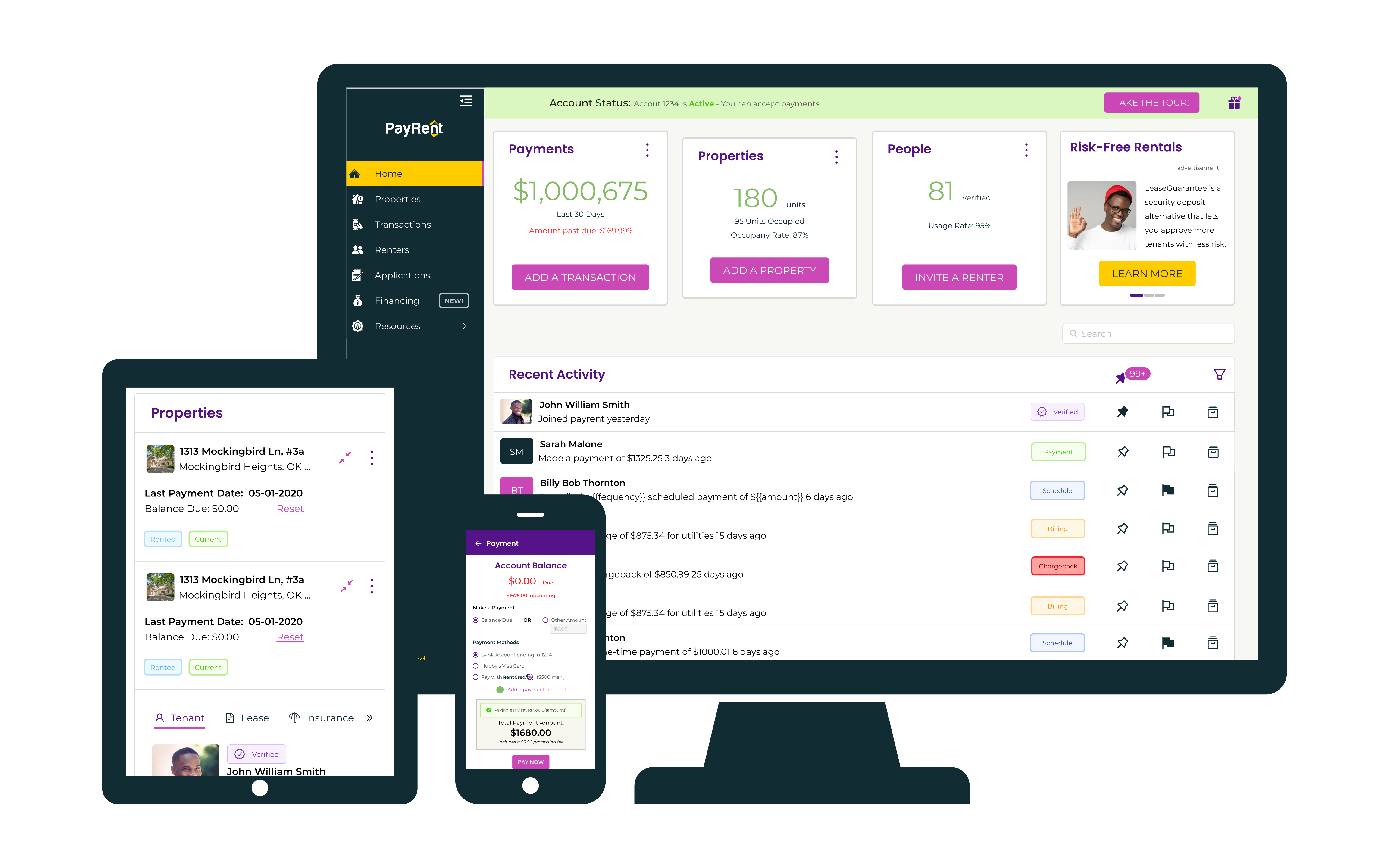 PayRent: Simple Landlord Software for Private Landlords